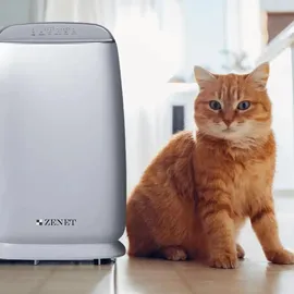zenet Luftreiniger mit HEPA- und Kohlefilter Zenet Zet-202