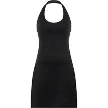 super.natural Neckholder Kleid Schwarz M