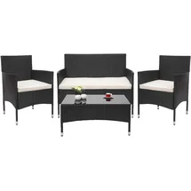 MCW MCW-F55 Loungeset schwarz/creme