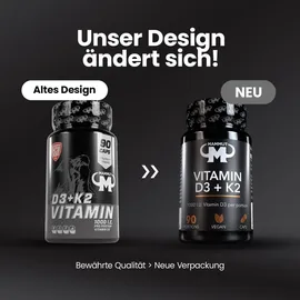 Mammut Nutrition Vitamin D3 + K2 Kapseln 90 St.