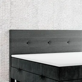 möbel punkt RIO 180 x 200 cm Schwarz
