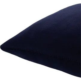 Zoeppritz Kissenbezug Soft-Fleece 40 x 40 cm Blau