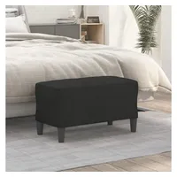 VidaXL Sitzbank Schwarz 70x35x41 cm Stoff