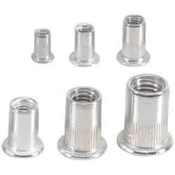 Nietmuttern-Sortiment Aluminium 150-teilig