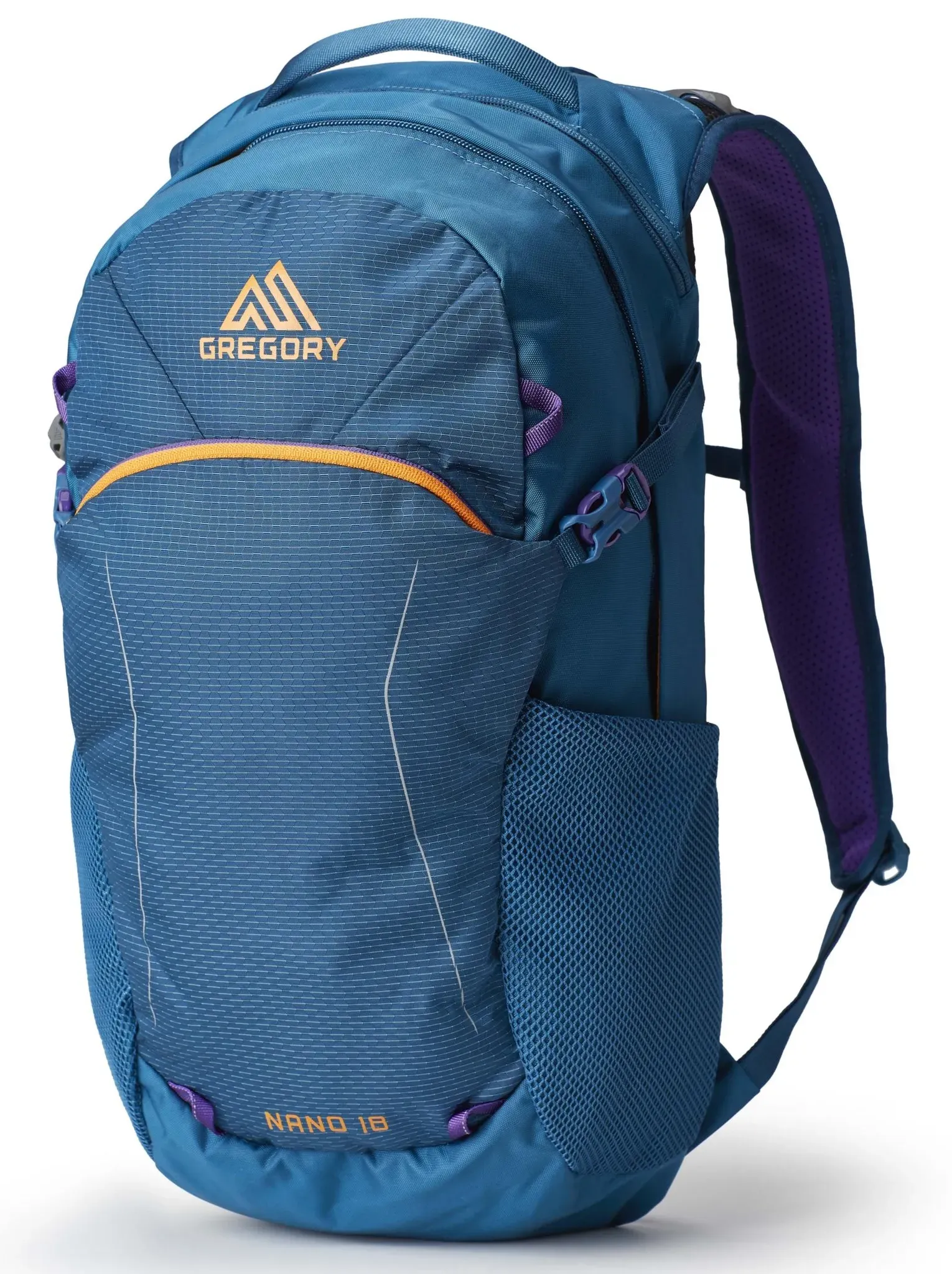 Gregory Nano 18 Tagesrucksack (Volumen 18 Liter / Gewicht 0,45kg / Rückenlängen von 33 bis 53,3cm) - Icon Teal