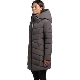 khujo Damen Steppacke Dier graphite grey S