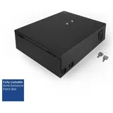 Act Lockable zone enclosure patch box 8 slots for fiber and copper (FA2035)