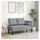 vidaXL Chaiselongue Loungesofa hellgrau
