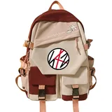 Stray Kids Rucksack Schulranzen Modische Schulrucksäcke Leichte wasserdichte Tagesrucksäcke Rucksack mit großem Fassungsvermögen Campingrucksack Multifunktionale Stylische Bunte Rucksäcke
