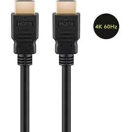 goobay HDMI 2.0 Kabel 10,2 Gbit/s 7,5 m schwarz