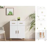 vidaXL Sideboard Weiß 69,5x34x89 cm Holzwerkstoff