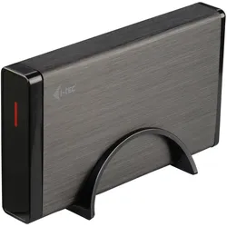 i-tec USB 3.0 Mysafe externes Festplattengehäuse schwarz für 3,5" 8,9cm SATA HDD/SSD, Aluminium