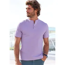 John Devin Poloshirt »mit Stehkragen,« Regular-Fit, aus Baumwoll-Piqué Gr. S (44/46), lila, , 48034165-S