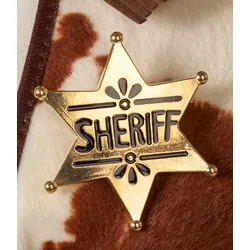 Goldenes Sheriff Stern Abzeichen - OS