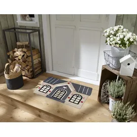 Wash+Dry Cozy Cabin 60 x 85 cm Bunt