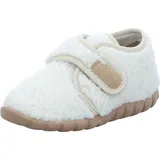 Fischer Markenschuh Mädchen Hausschuh Flexi beige - Weiß, 21 EU