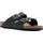 Birkenstock Arizona Nubukleder geölt schmal schwarz 45