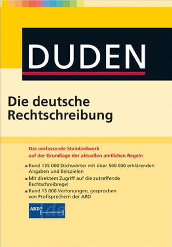 Duden Die deutsche Rechtschreibung