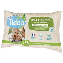 Baby - Pflegetücher ohne Parfum 58Stk