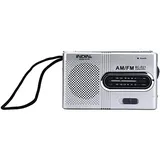 Kleines Radio, Tragbares Taschenradio, Mini-Radio-Player, AM/FM, Kompakter batterieradior, Batteriebetrieben