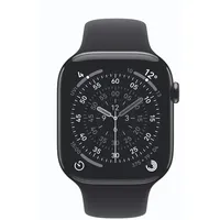 Apple Watch Series 11 GPS + Cellular 46mm Slate Titanium Sport Band black M/L