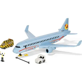 Siku 5402 Verkehrsflugzeug mit Zubehör,
