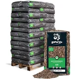 GALAMIO Kiefernrinde Kiefernmulch Rindenmulch Rinde Mulch Garten Dekor Pinus Sylvestris Natur Wald Kiefer Fein 10-20mm 60l x 39 Sack 2.340l / 1 Palette Paligo