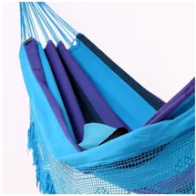 Denana Doppel Hängematte Oceano mit Borte 100% Baumwolle Denana,