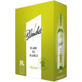 Blanchet Blanc de Blancs Weißwein Trocken in der Bag-in-Box