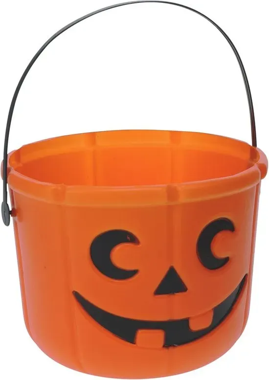Halloween Süßigkeiten-Eimer 18 x 14 cm