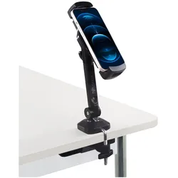 hjh OFFICE Handy & Tablet Halterung FLEXMOBI III Metall, Kunststoff