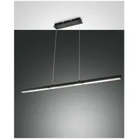 Fabas Luce LED Pendelleuchte Ling 1x32W Downlight und 1x8W Uplight, Metall- dim ...