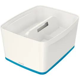 Leitz MyBox Aufbewahrungsbox 38,5 x 31,8 x 19,8 cm 1-tlg. blau/weiß