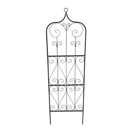 Trendline Spalier Ornament 60 x 198 cm Schwarz