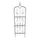 Trendline Spalier Ornament 60 x 198 cm Schwarz