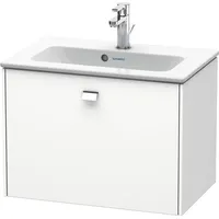 Duravit Brioso Waschtischunterbau BR401001018 620x389mm, Weiß Matt, 1 Auszug,