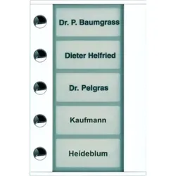 TCS PDT05-WS/04 Klingeltastenerweiterung für Audio Außenstation Serie PDS/AVD 5 Klingeltasten (linksbündig), AP weiß PDT05WS04