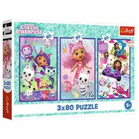Trefl Gabys bunte Tage Puzzle – 3 in 1