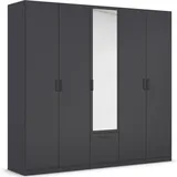 Rauch Drehtürenschrank Bari 225 x 210 x 54 cm Grau