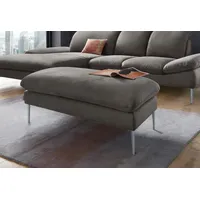 W.Schillig Hocker »enjoy&MORE«, Füße silber matt, Breite 106 cm