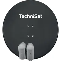 TechniSat Gigatenne 850 schiefergrau + 2x Unysat Quattro LNB