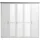 Sconto Luca 241 x 212 x 62 cm weiß