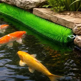 Wiltec Ablaichbürste 200 cm Ø 15 cm Grün