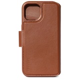 Decoded Leather Detachable Wallet für iPhone 15 Plus Tan