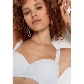 lscn by lascana Bikini-Top Damen Weiß 40 Cup C