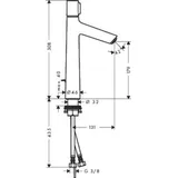Hansgrohe Talis Select S Einhandmischer Chrom