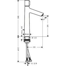Hansgrohe Talis Select S Einhandmischer Chrom