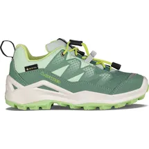 Lowa Maddox Pro GTX LO Kinder Rauchgrün/Mintgrün 37
