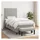 vidaXL Boxspringbett 100 x 200 cm Hellgrau