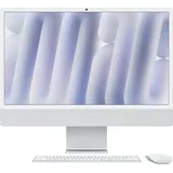 APPLE iMac Z1EH 59,62cm 23,5Zoll Standardglas M4 10C CPU/10C GPU/16C N.E. 16GB 1TB SSD Gbit Eth MM NumKey TID DE Silber (Z1EH-MWUU3D/A-07BUFT)